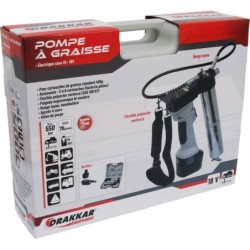 Pompe à graisse électrique 18V 1 batterie 1.3 A/h