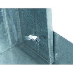 Pince à sertir les rails et montants capacité maxi 1+1 mm