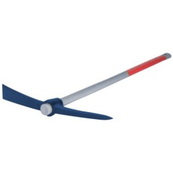 Pioche type terrassier oeil rond avec manche fibragom