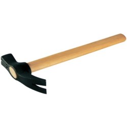 Marteau de coffreur Taliaplast avec manche bois 700g