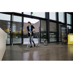 Aspirateur NT 27/1 Karcher - Spécial eau et poussière - 1380W - Cuve polypropylène débit 67 l/s