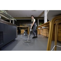 Aspirateur NT 27/1 Karcher - Spécial eau et poussière - 1380W - Cuve polypropylène débit 67 l/s
