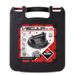 Ventouse avec pompe à vide Rubi pour matériaux lourds diamètre 200 mm
