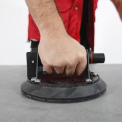 Ventouse avec pompe à vide Rubi pour matériaux lourds diamètre 200 mm