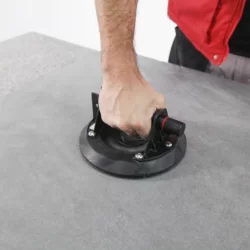 Ventouse avec pompe à vide Rubi pour matériaux lourds diamètre 200 mm