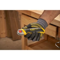 Scie à guichet lame rétractable Fatmax Stanley - 8 dents/pouce - Bois plâtre - Longueur 130 mm