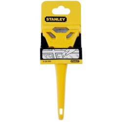 Gratte vitre plastique avec lame trapézoïdale Stanley 60 x 170 mm