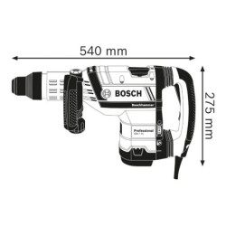 Marteau piqueur Bosch SDS Max GSH 7 VC 1500 W 13 J