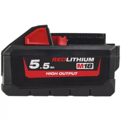 Batterie 18 volts 5,5ah high output M18 HB55 Milwaukee