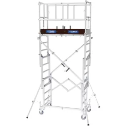 Échafaudage télescopique roulant Tubesca X'Tower