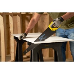 Scie égoïne Stanley Jetcut Blade armor spéciale panneaux de plâtre 550 mm