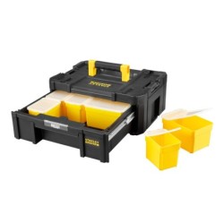 Mallette grand tiroir Stanley TSTAK Fatmax L44 x l31,44 x H17 cm