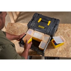 Mallette grand tiroir Stanley TSTAK Fatmax L44 x l31,44 x H17 cm