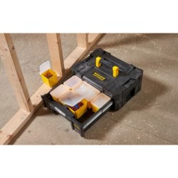 Mallette grand tiroir Stanley TSTAK Fatmax L44 x l31,44 x H17 cm