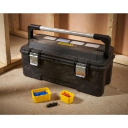 Boîte à outils Stanley Pro Fatmax IP 54 avec 6 godets 66 cm 39 litres