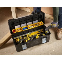 Boîte à outils Stanley Pro Fatmax IP 54 avec 6 godets 66 cm 39 litres