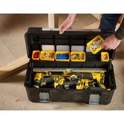 Boîte à outils Stanley Pro Fatmax IP 54 avec 6 godets 66 cm 39 litres
