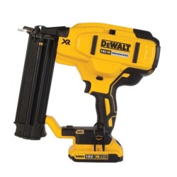 Cloueur de finition Dewalt 18 GA XR 18V 2 AH Li-Ion brushless – 2 batteries – coffret T-STAK -