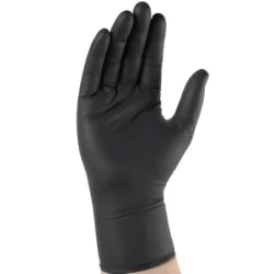 Gant nitrile noir AQL 1.5 Singer Safety à usage unique
