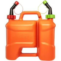 Jerrycan PE double compartiment Pressol avec bec d'écoulement 5L + 3L