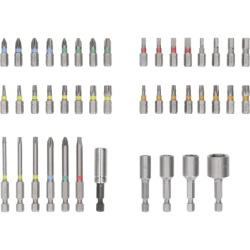 Coffret d'embouts de vissage Bosch Extra Hard 43 pièces