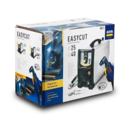 Découpeur Plasma monophasé EASYCUT 40 Plage de coupe de 10 à 20 mm