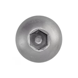 Vis à métaux tête bombée six pans creux Inox A2 ISO 7380