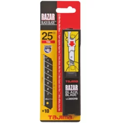 Lame de cutter Razar Black Blade Tajima étui plastique de 10 lames