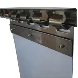Profilé principal pour rideau de lanière PVC longueur 1000 mm