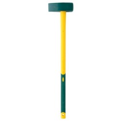 Masse à tranche hauteur 90 cm 4 kg Leborgne manche Novagrip