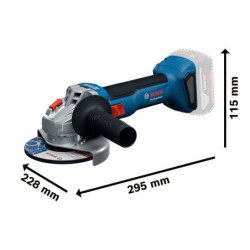 Meuleuse Bosch GWS 18V-8 vendu sans batterie ni chargeur en L-Boxx