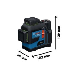 Laser ligne Bosch GLL 12V-100-33 CG avec pince DK20