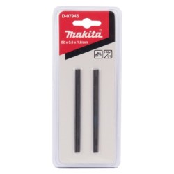 Jeu de fers de rechange 82 mm pour rabot Makita KP0810C