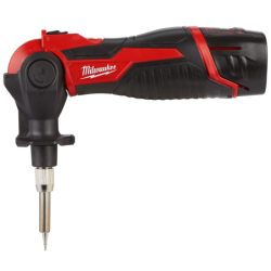 Fer à souder sans fil 12V Li-Ion 2Ah Milwaukee avec chargeur et 1 batterie en coffret