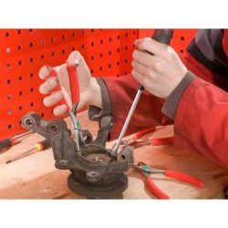 Pince de précision à circlips bagues intérireures bec droit