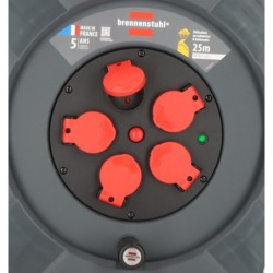 Enrouleur de câble KA 2201 5 prises IP44 3G2,5 - 25m