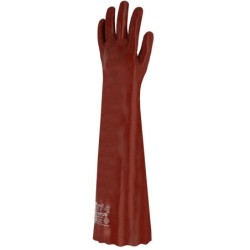 Gant PVC rouge tout enduit Singer Safety simple enduction