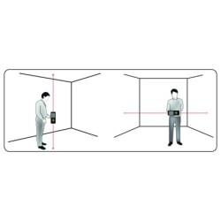 Télémètre laser METRICA double 60+60