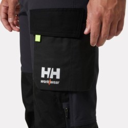 Pantalon de travail homme Oxford 4X Work coupe Regular coloris Ébène/Noir