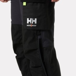 Pantalon de travail homme Oxford 4X Work coupe Regular coloris Ébène/Noir