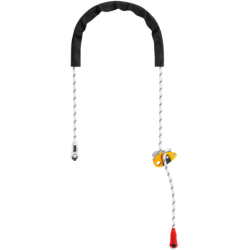 Longe réglable de maintien pour travail en hauteur Grillon Petzl longueur 3 mètres