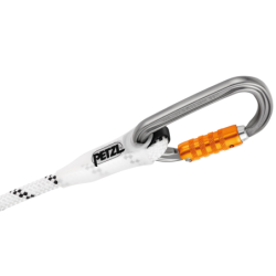 Longe réglable de maintien pour travail en hauteur Grillon Petzl longueur 3 mètres