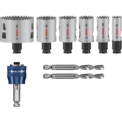 Coffret de 6 trépans PRO PC Plus Multi Material Bosch diamétre de 19mm à 68mm