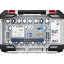 Coffret de 6 trépans PRO PC Plus Multi Material Bosch diamétre de 19mm à 68mm