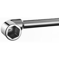 Clé à pipe débouchée forgée 6 pans x 6 pans Facom