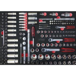 Composition d'outils 5 tiroirs pour servante KS Tools 384 pièces