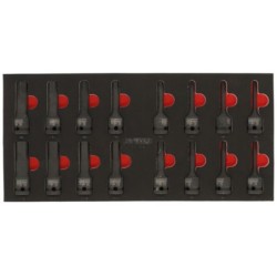 Composition d'outils 5 tiroirs pour servante KS Tools 384 pièces