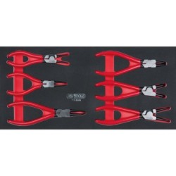 Composition d'outils 5 tiroirs pour servante KS Tools 384 pièces