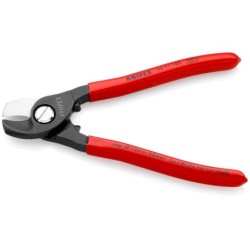 Coupe câbles spécial aluminium et cuivre - Capacité de coupe 50 mm² - Knipex - 165 mm