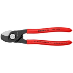 Coupe câbles spécial aluminium et cuivre - Capacité de coupe 50 mm² - Knipex - 165 mm